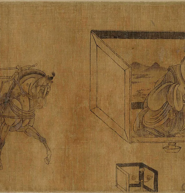 顾恺之《列女仁智图》卷_12