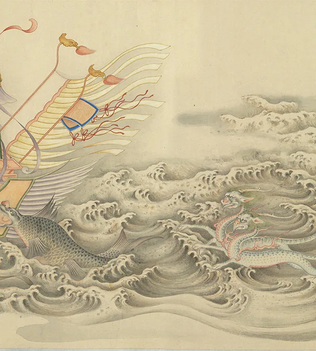 清丁观鹏摹顾恺之洛神图_09