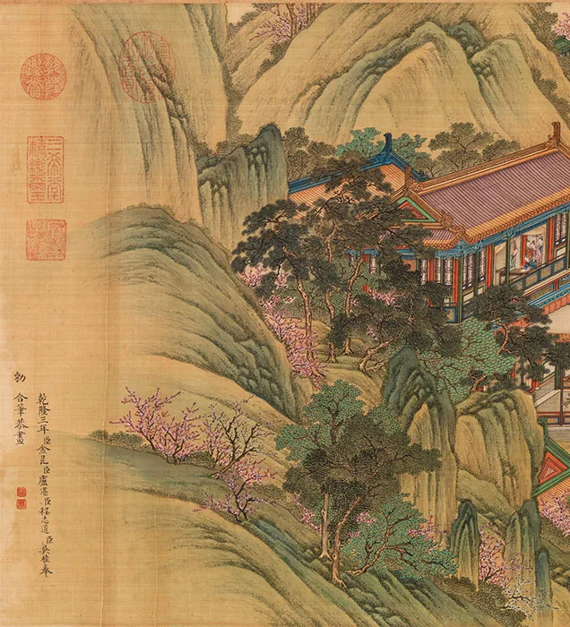 清院本汉宫春晓图_01