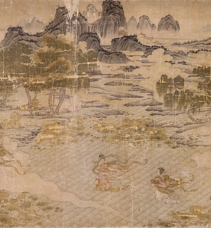 宋摹顾恺之洛神赋图卷_13