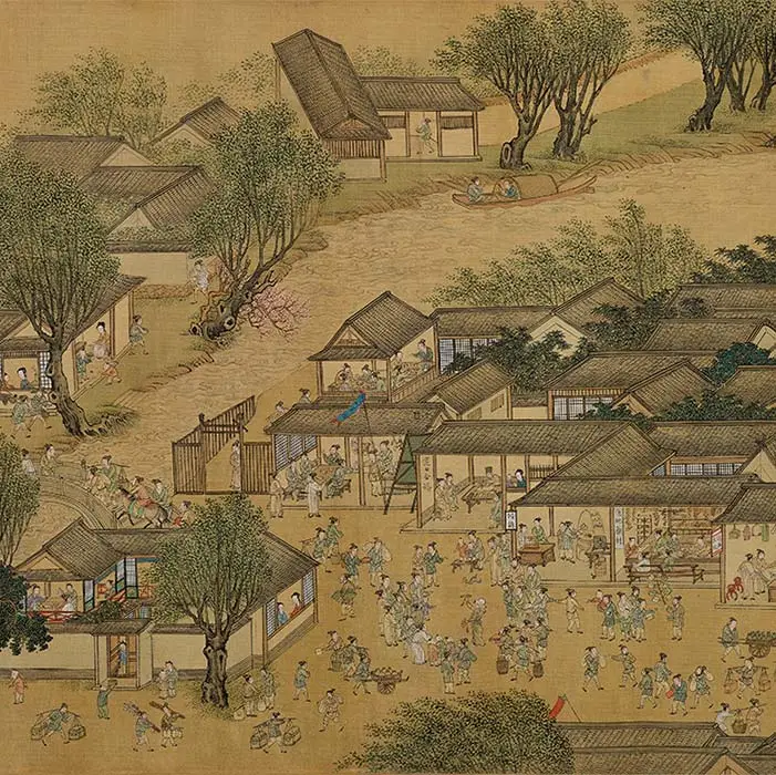 仇英-《明版清明上河图》卷_11