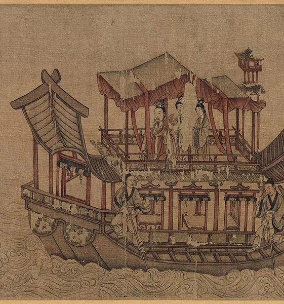 宋摹《顾恺之洛神赋图》卷_10