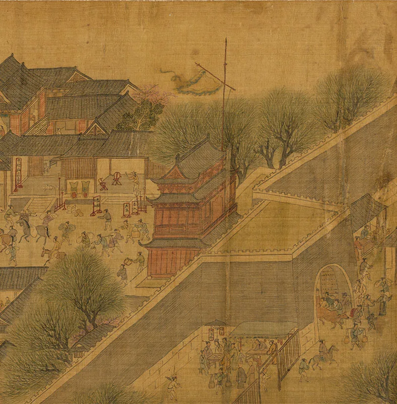 传仇英清明上河图卷_08