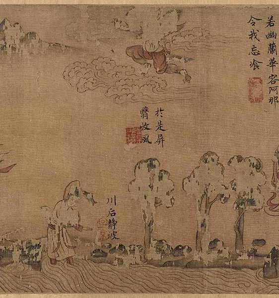 宋摹《顾恺之洛神赋图》卷_19