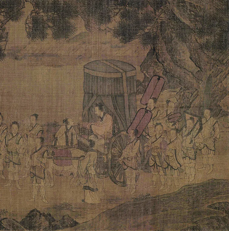 南宋摹顾恺之洛神赋图卷_08