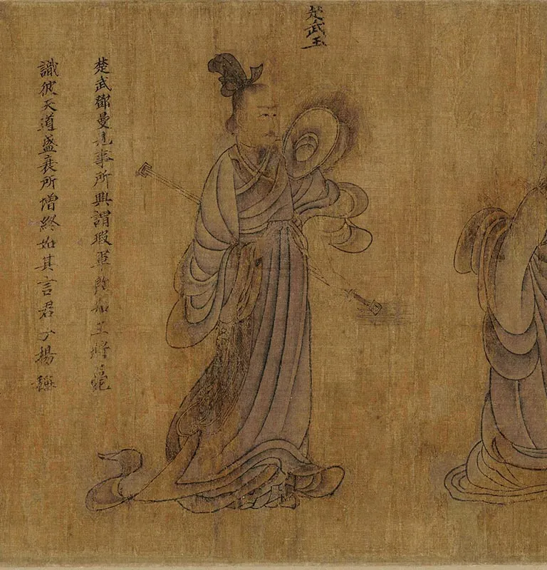 顾恺之《列女仁智图》卷_22