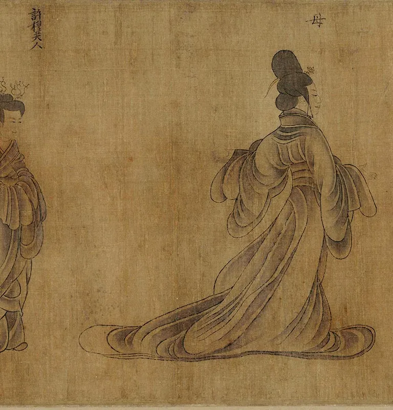 顾恺之《列女仁智图》卷_19