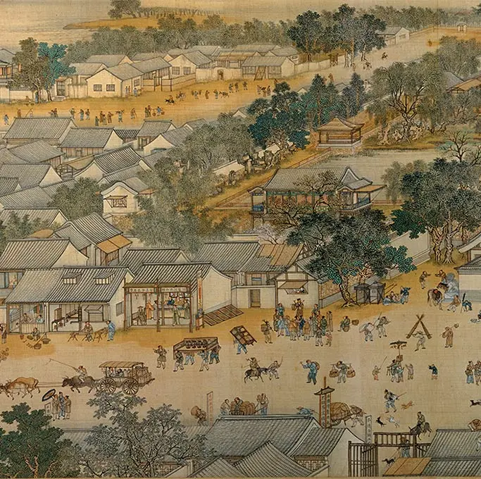 清院本《清明上河图》卷_13