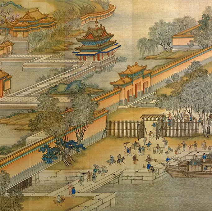 清院本《清明上河图》卷_07