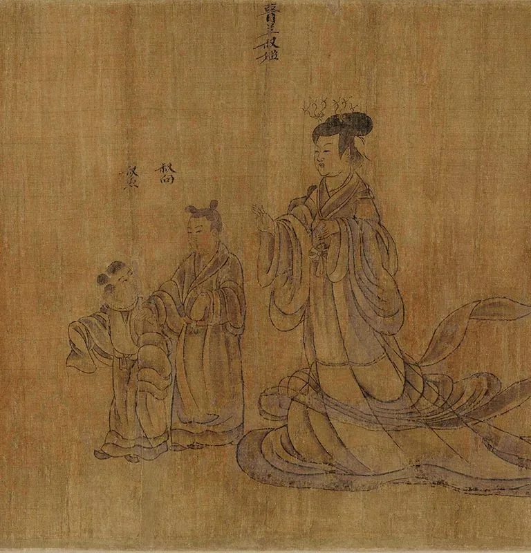 顾恺之《列女仁智图》卷_07