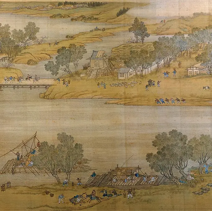 清院本《清明上河图》卷_25