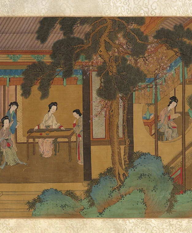 传仇英汉宫春晓图卷_06