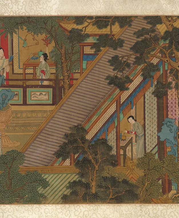 传仇英汉宫春晓图卷_12