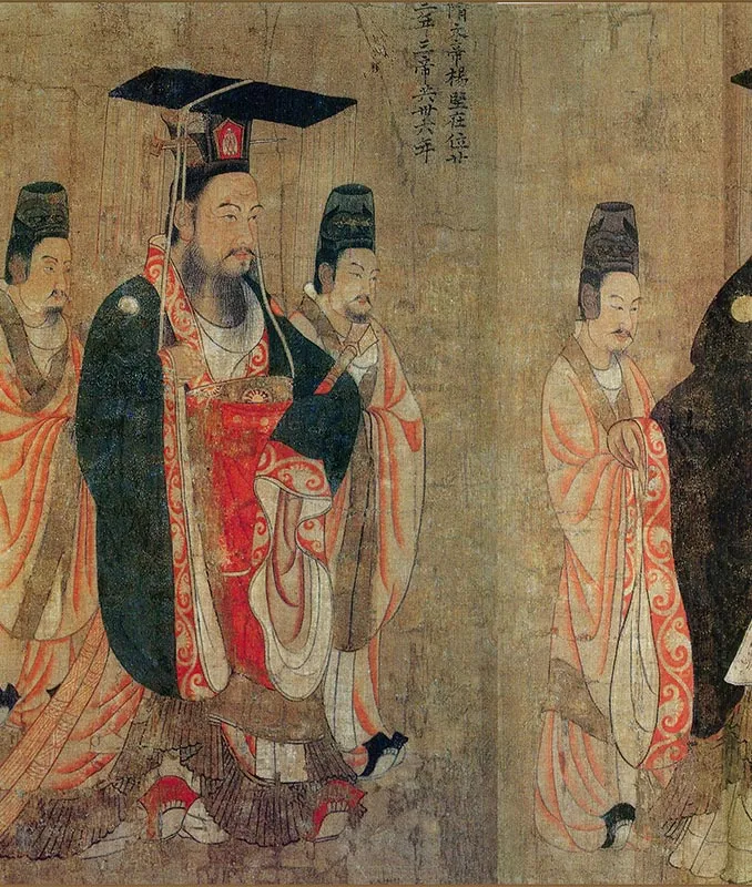 阎立本《历代帝王图》卷_02