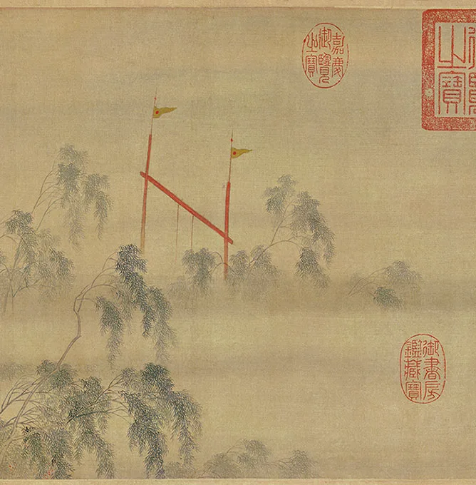 明仇英汉宫春晓图卷_19