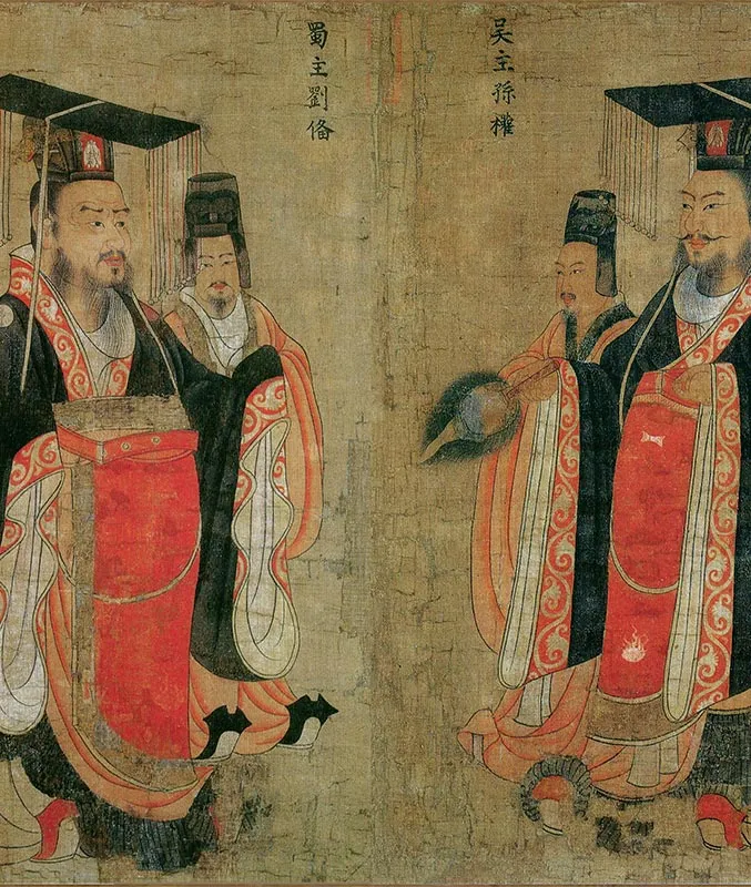 阎立本《历代帝王图》卷_09