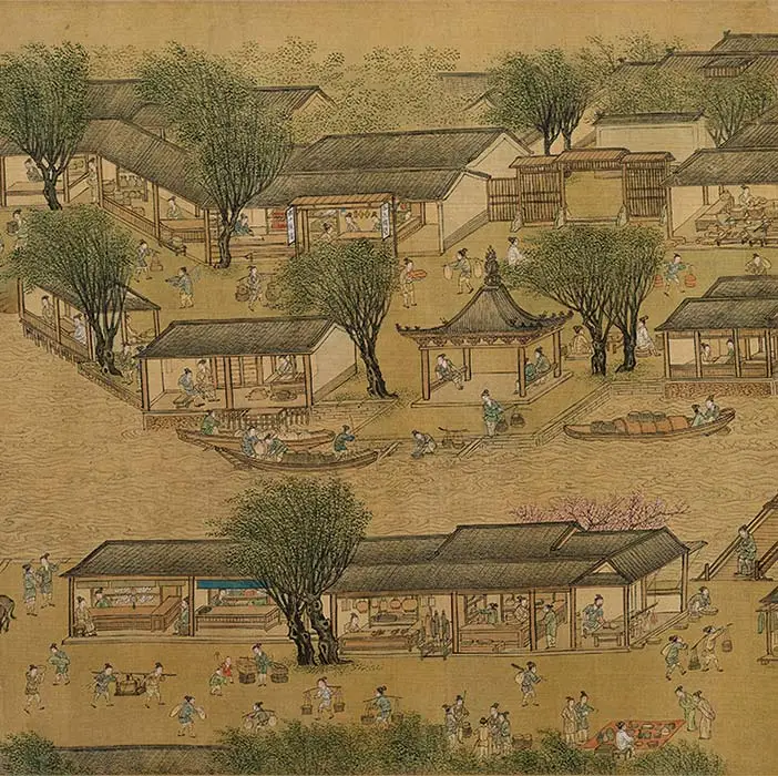 仇英-《明版清明上河图》卷_05