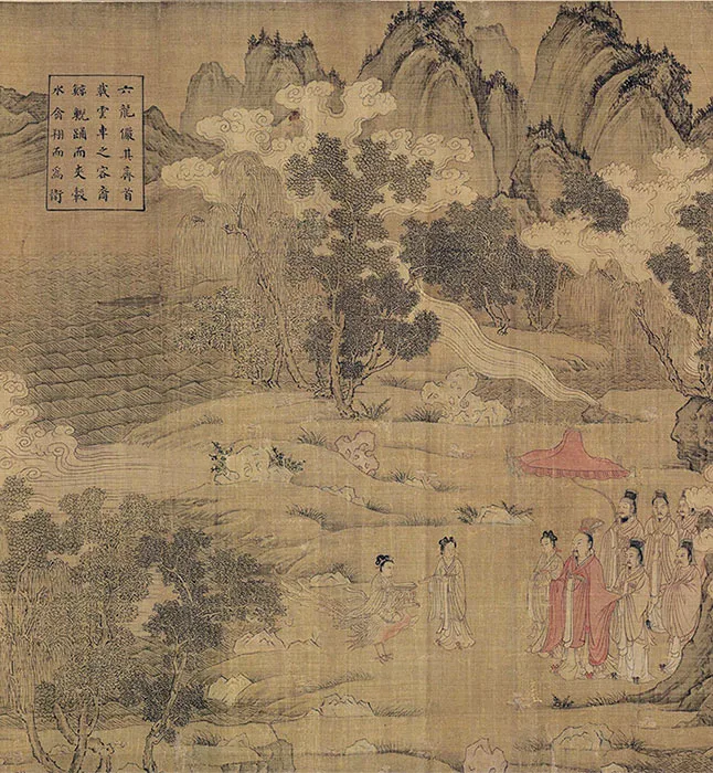 宋摹《顾恺之洛神赋图》卷_08