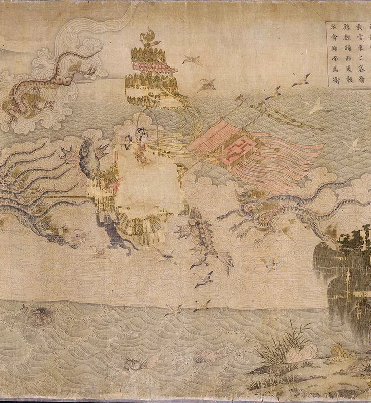 宋摹顾恺之洛神赋图卷_06