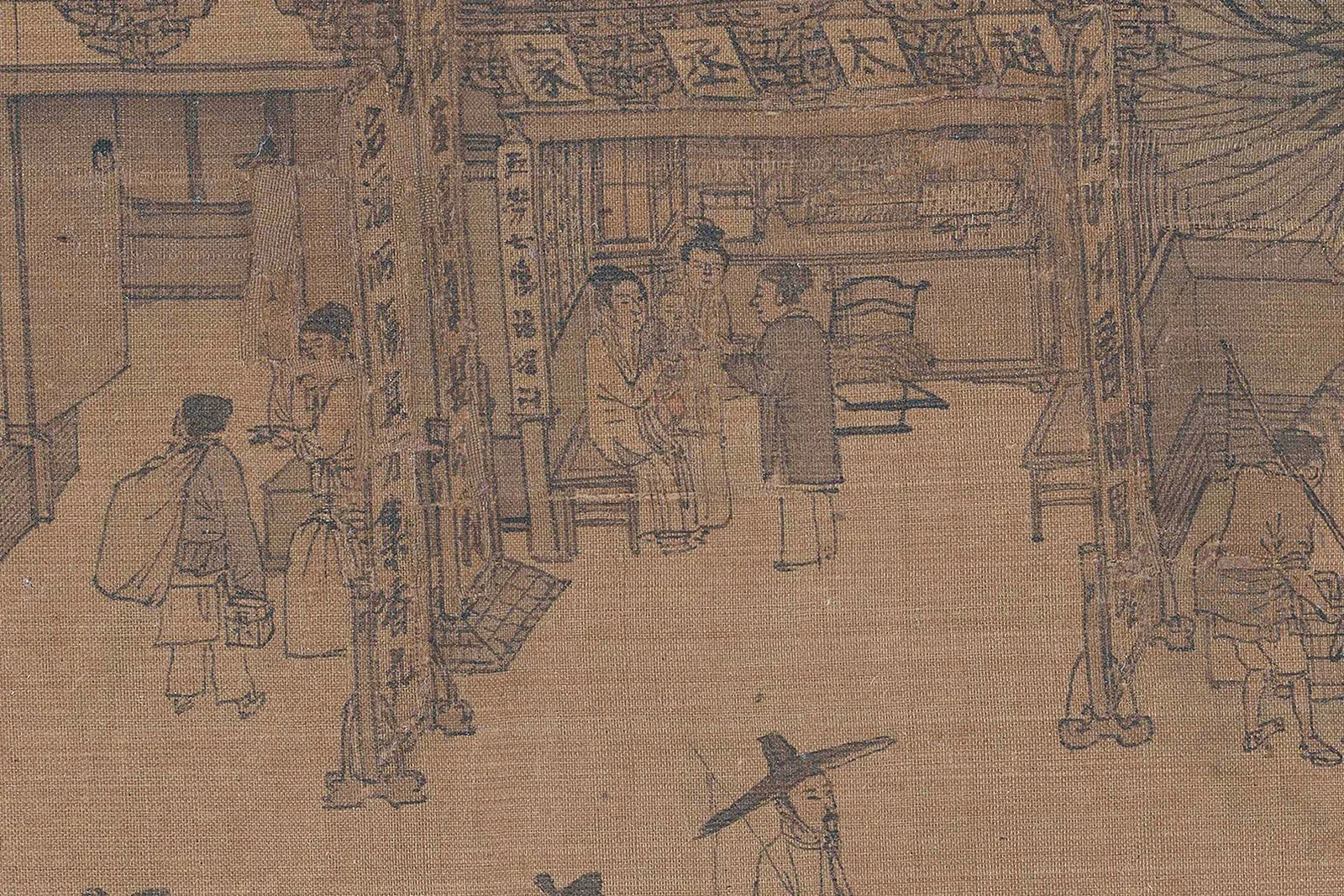 张择端《清明上河图》超高清大图局部 (16)