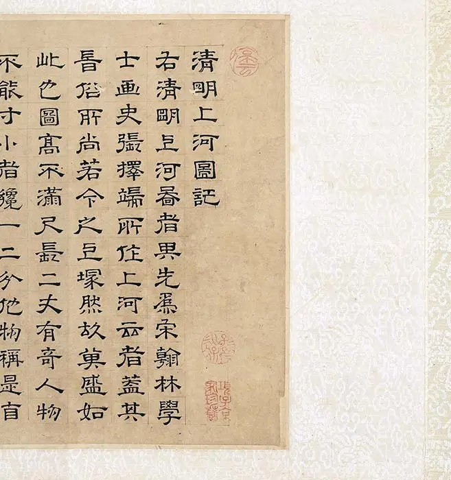 清人伪款仇英《摹宋张择端清明上河图》卷_14