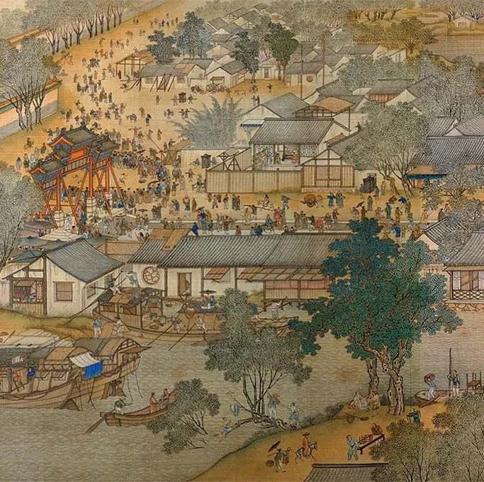 清院本《清明上河图》卷_08