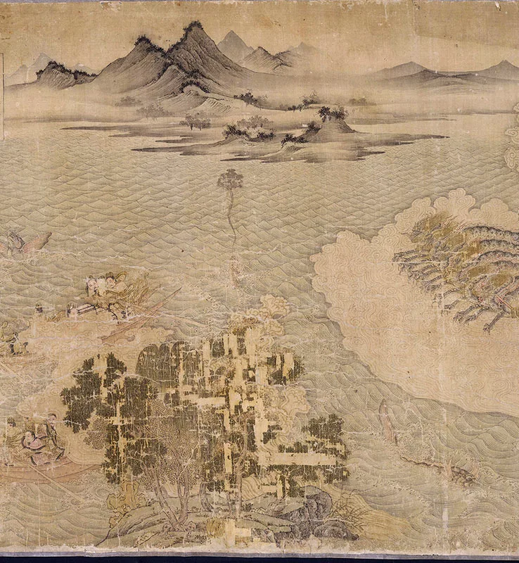 宋摹顾恺之洛神赋图卷_05