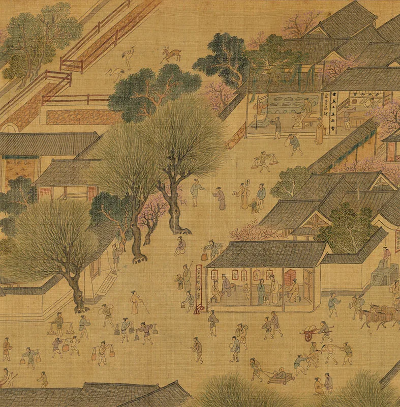 传仇英清明上河图卷_06