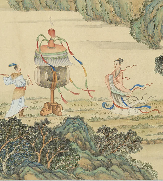 清丁观鹏摹顾恺之洛神图_13