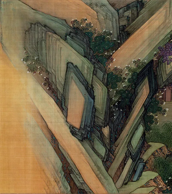 清冷枚《仿仇英汉宫春晓图》卷_02