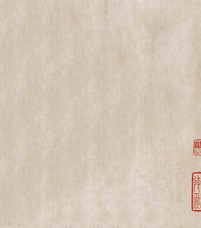 周昉《挥扇仕女图》卷_01