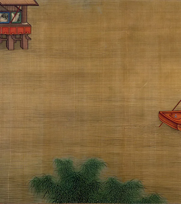 清冷枚《仿仇英汉宫春晓图》卷_04