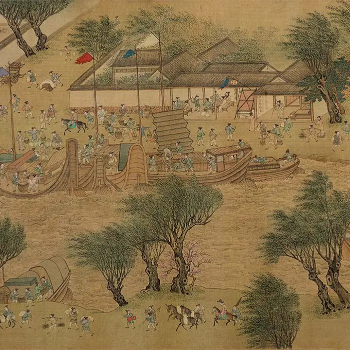 仇英-《明版清明上河图》卷_19