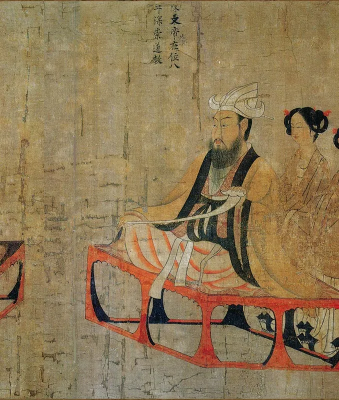 阎立本《历代帝王图》卷_05