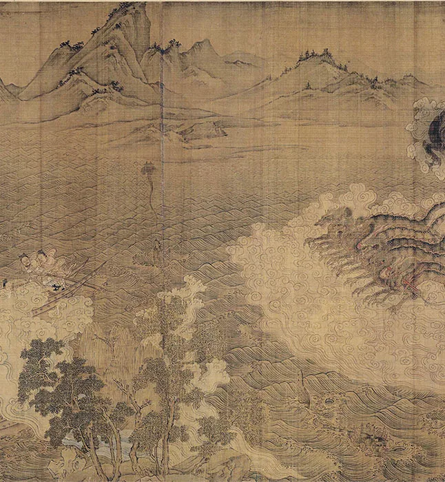 宋摹《顾恺之洛神赋图》卷_06