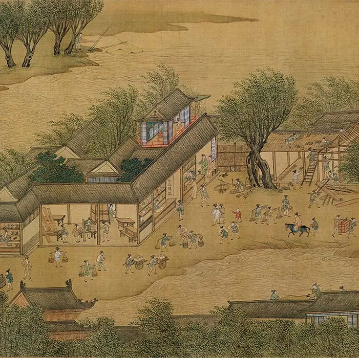 仇英-《明版清明上河图》卷_08