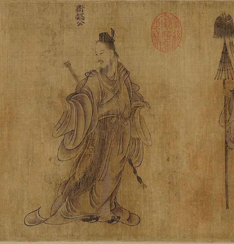 顾恺之《列女仁智图》卷_20