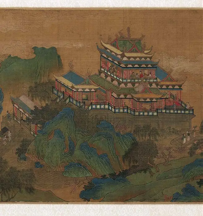 清人伪款仇英《摹宋张择端清明上河图》卷_16