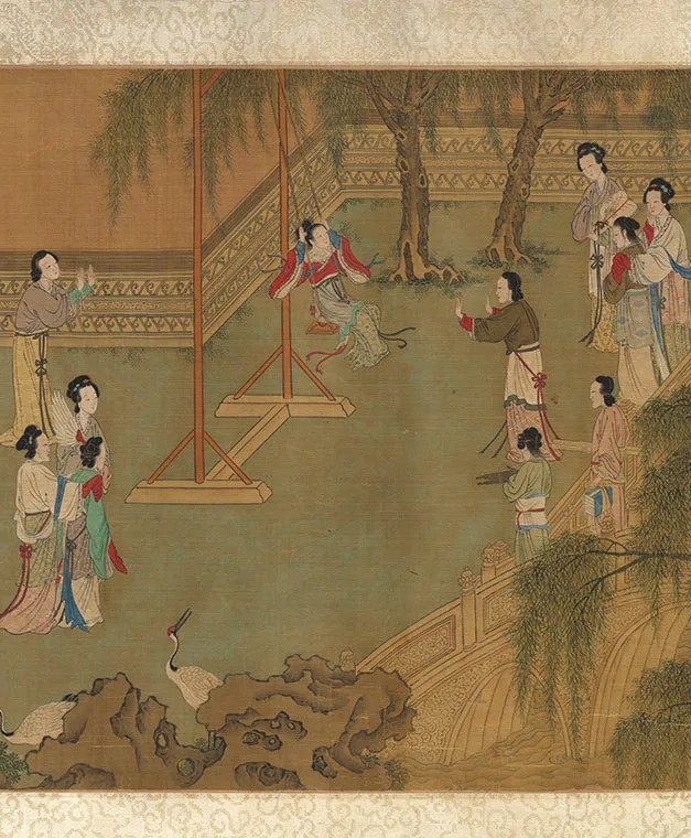 传仇英汉宫春晓图卷_16