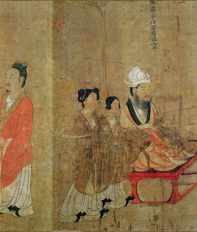 阎立本《历代帝王图》卷_04