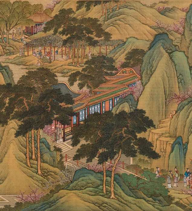 清院本汉宫春晓图_10