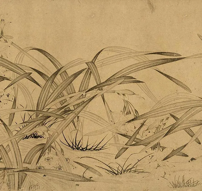 赵孟坚水仙卷_29