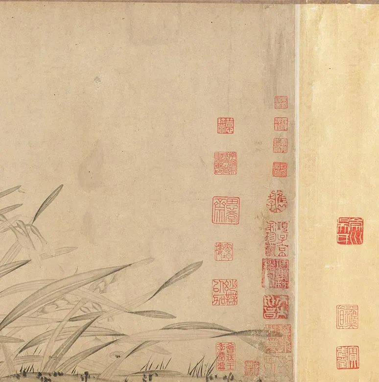 宋赵孟坚水仙花图卷_20