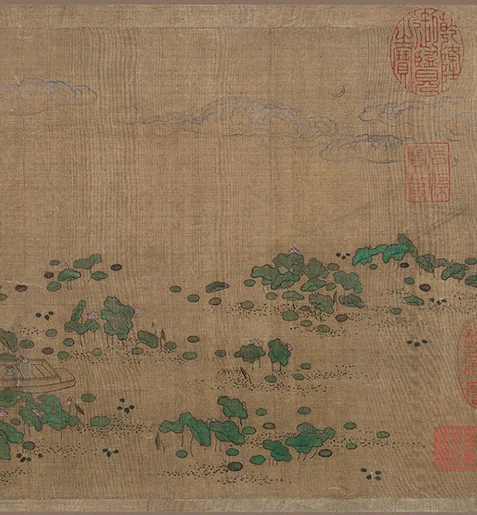 莲舟新月图卷_23