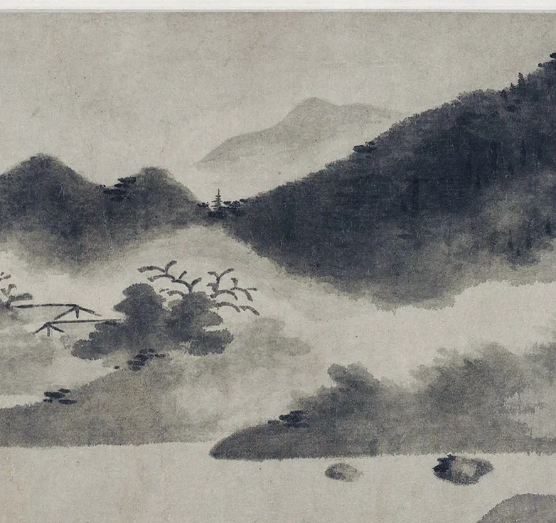 米友仁(款)《楚山秋霁图》卷_10