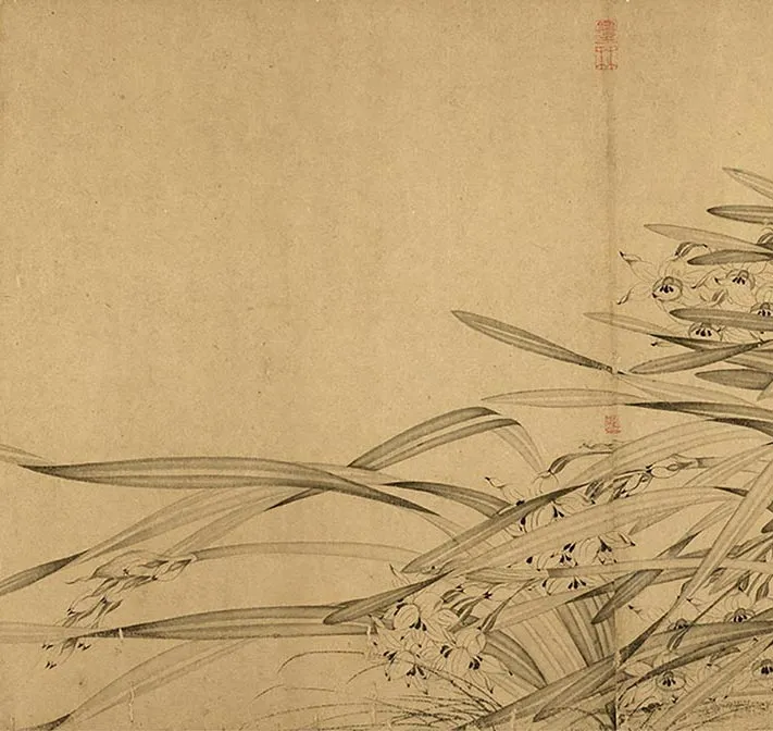 赵孟坚水仙卷_13