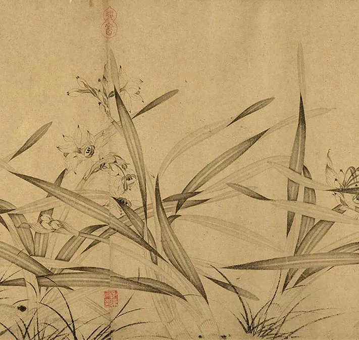 赵孟坚水仙卷_20