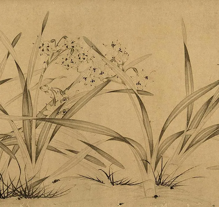 赵孟坚水仙卷_24