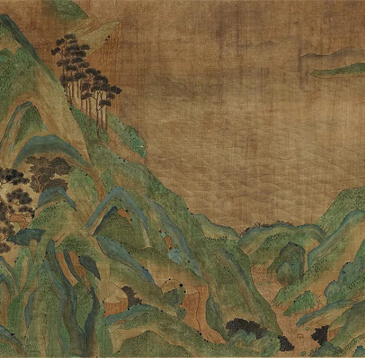 宋赵伯驹《上林图》卷_14