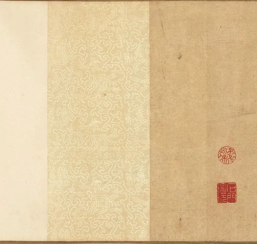 传宋李迪埜卉新凫图卷_01